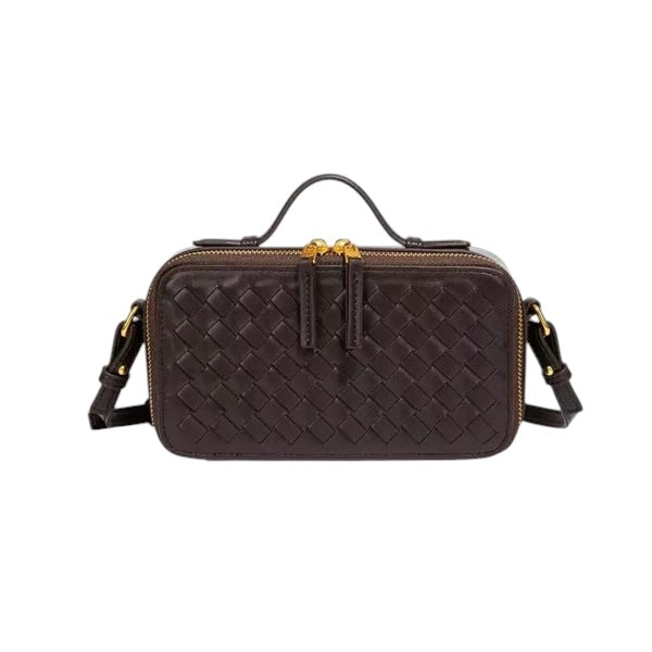 Woven Top Handle Tote- 2 Colors