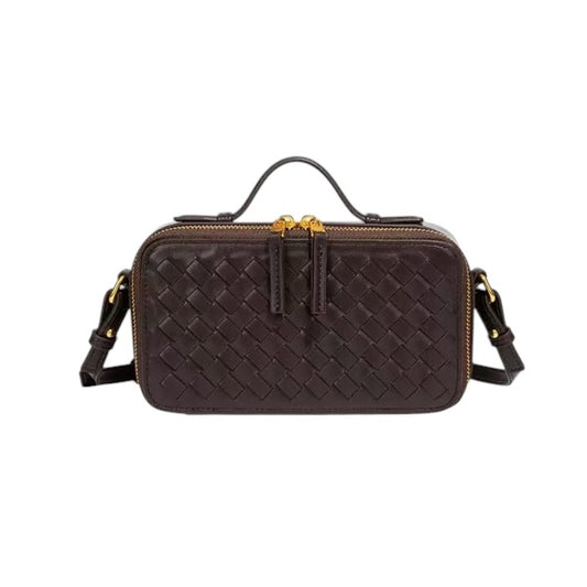 Woven Top Handle Tote- 2 Colors