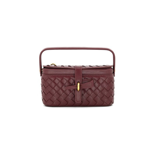 Top Handle Hinged Clutch- 2 Colors