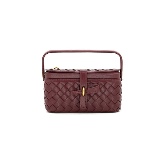 Top Handle Hinged Clutch- 2 Colors