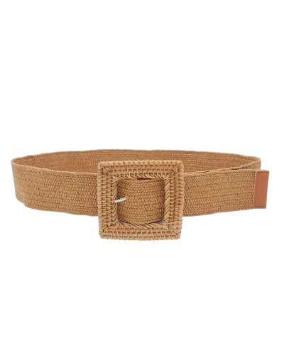 Rattan Buckle Belts- 2 Styles