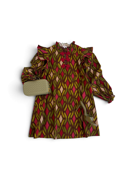 Geo Long Sleeve Mini