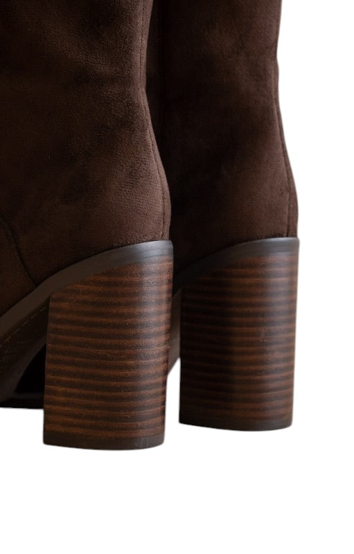 Shilo Knee High Boot in Espresso