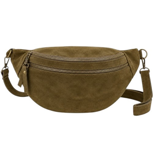 Suede Sling Bag- 3 Colors
