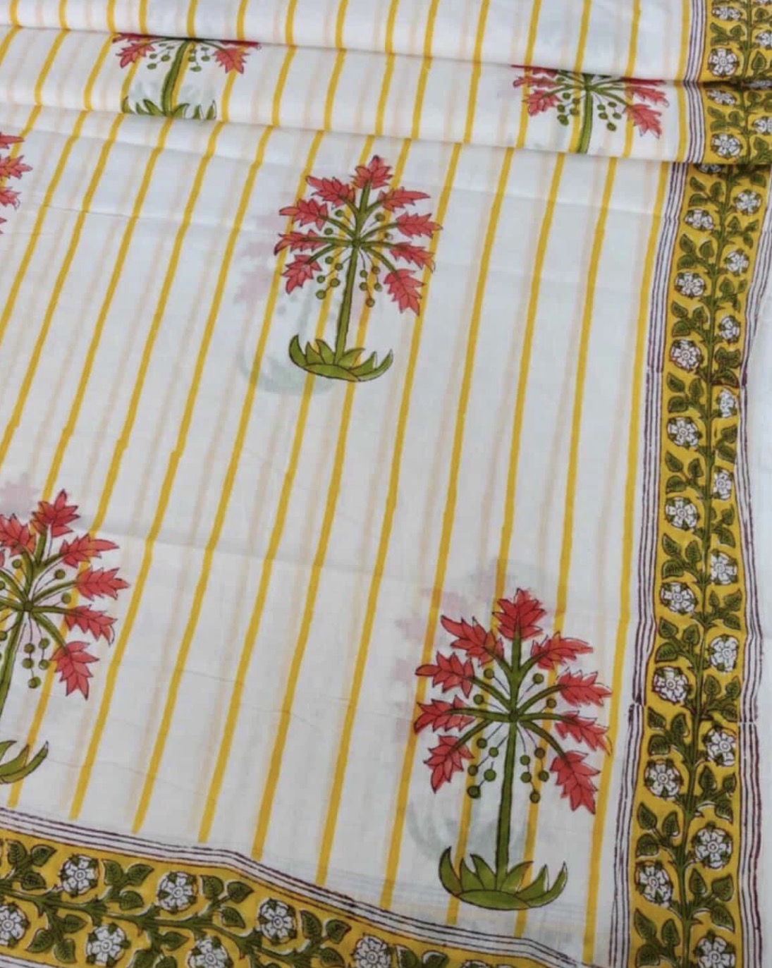 Fox & Hen The Label BlockPrint Sarong