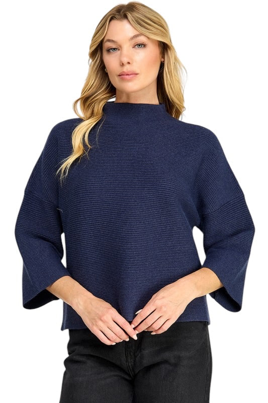Julia Ribbed Sweater- 8 Colors