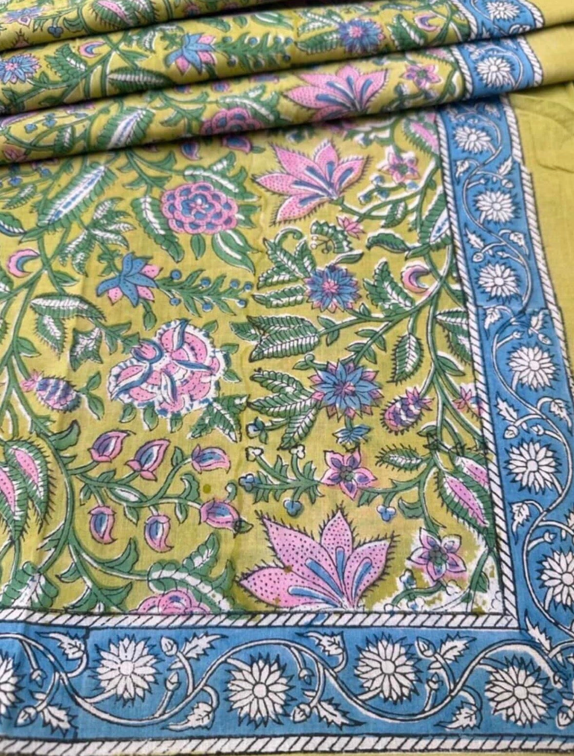 Fox & Hen The Label BlockPrint Sarong