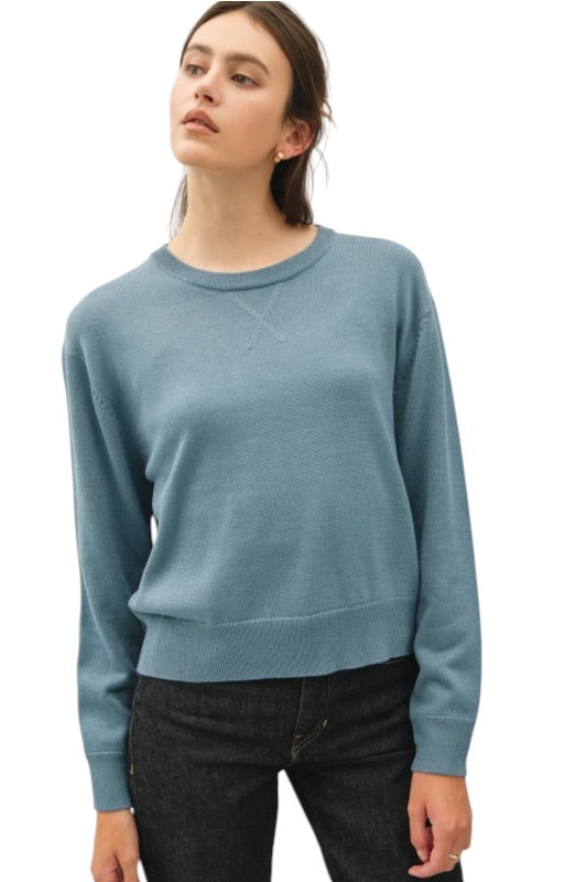 Knit Crewneck- 3 Colors