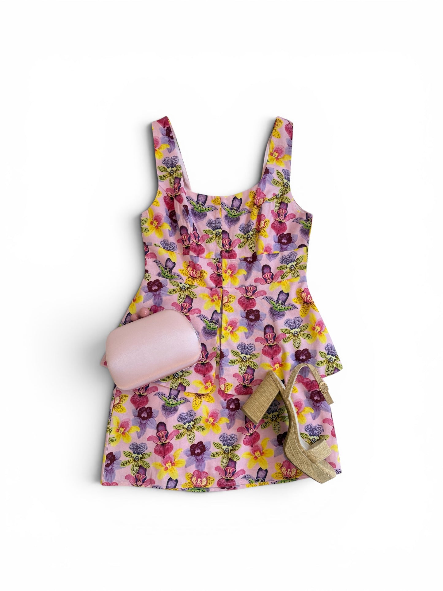Dancing Orchids Skirt Set