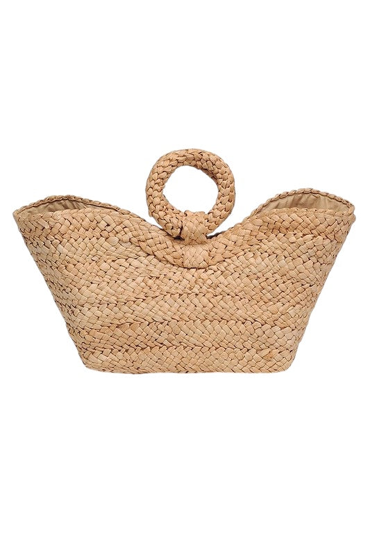 Edith Straw Tote