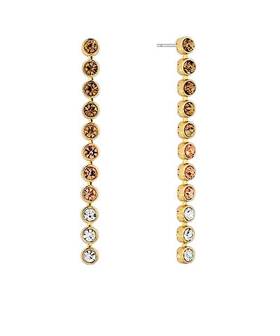 CZ Drop Earring- 2 Colors