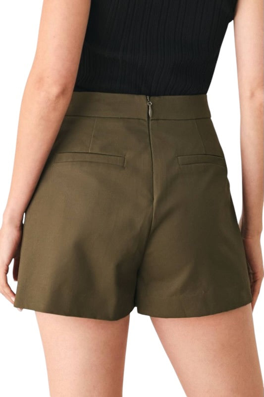 Olive Utility Skort