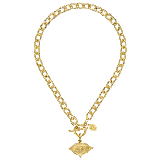 Tiger Toggle  Necklace