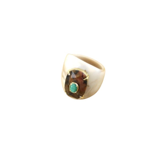 Resin Statement Ring- 3 Colors