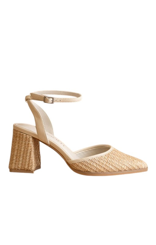 Pippa Raffia Heel
