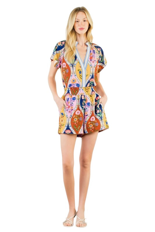 Floral Medallion Cotton Set