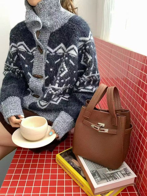 Double Handle Toggle Tote
