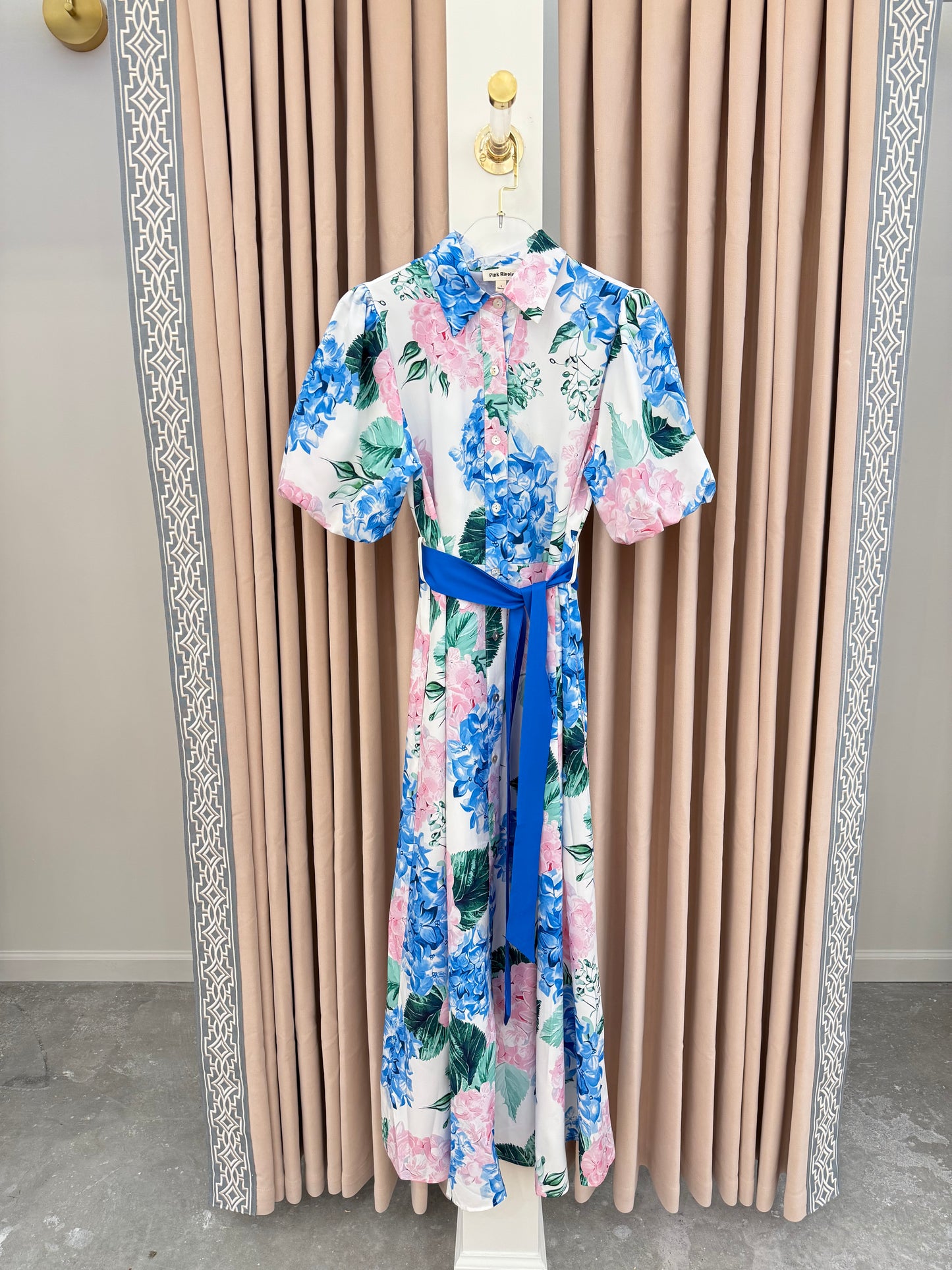 Belted Hydrangea Maxi