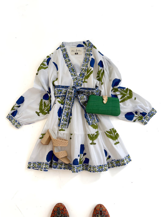 Laurel Street Mini in Blue Marigold