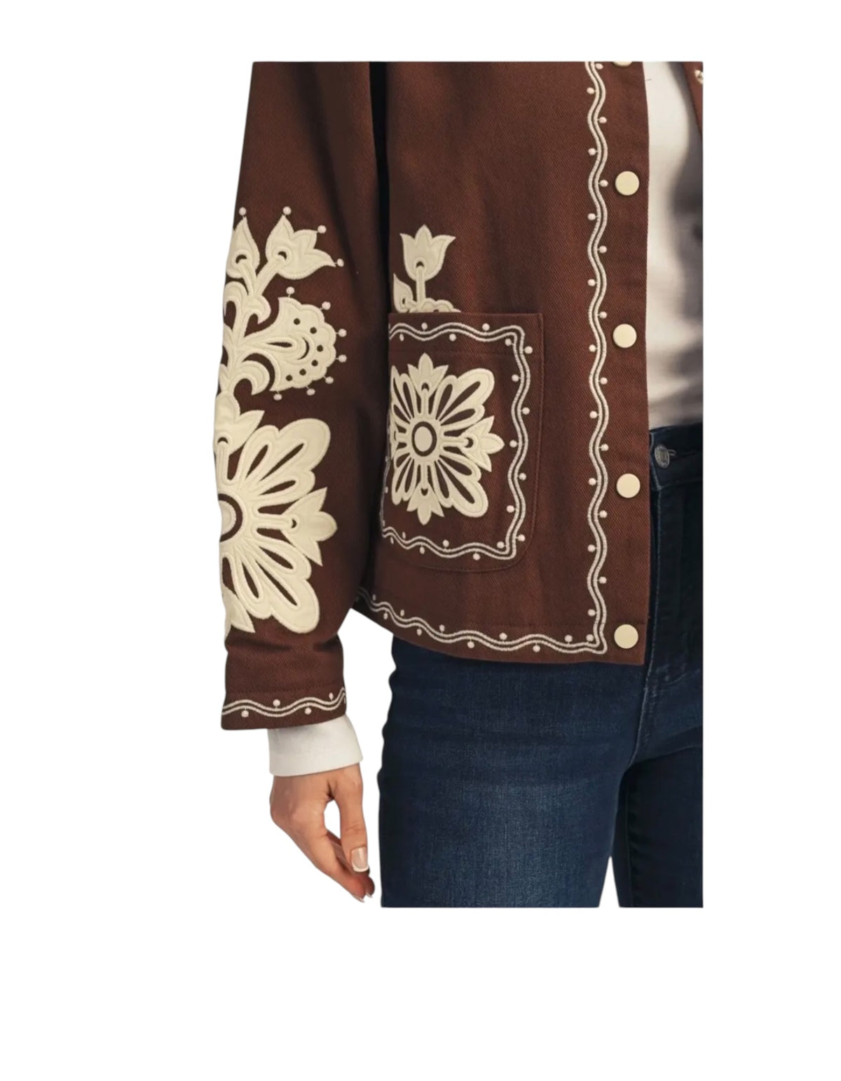 Baroque Embroidered Jacket