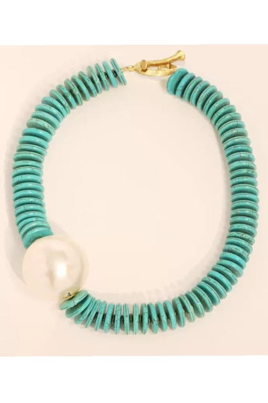 Jumbo Pearl Necklace- 4 Colors