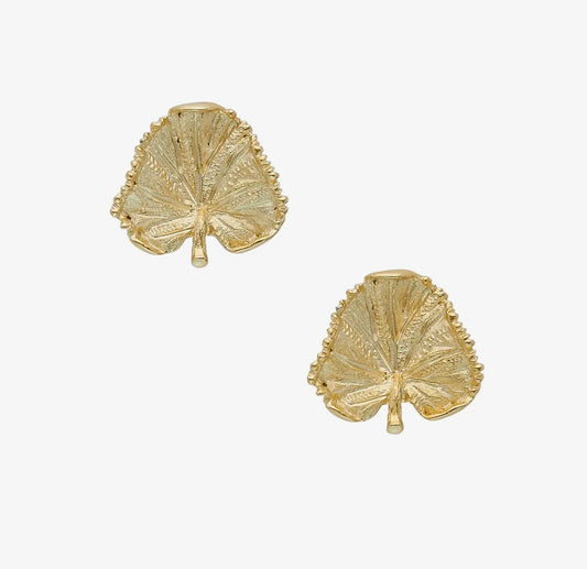 Gold Leaf Earrings