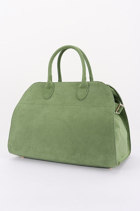 Suede Tote - Two Colors