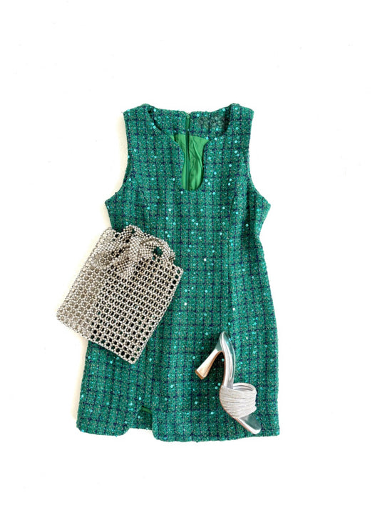 Green Tweed Mini