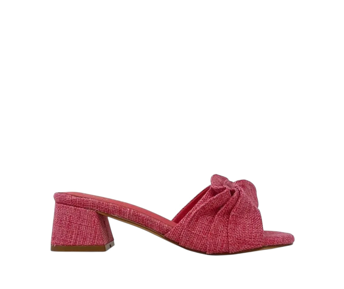Ruffle Raffia Heel - 2 Colors