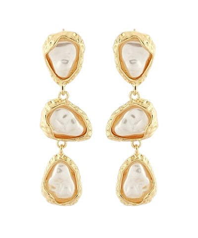 Baroque Pearl Drop Earring