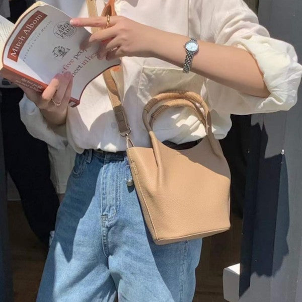 Top Handle Vegan Tote- 6 Colors
