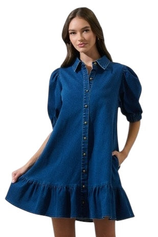 Levy Denim Mini