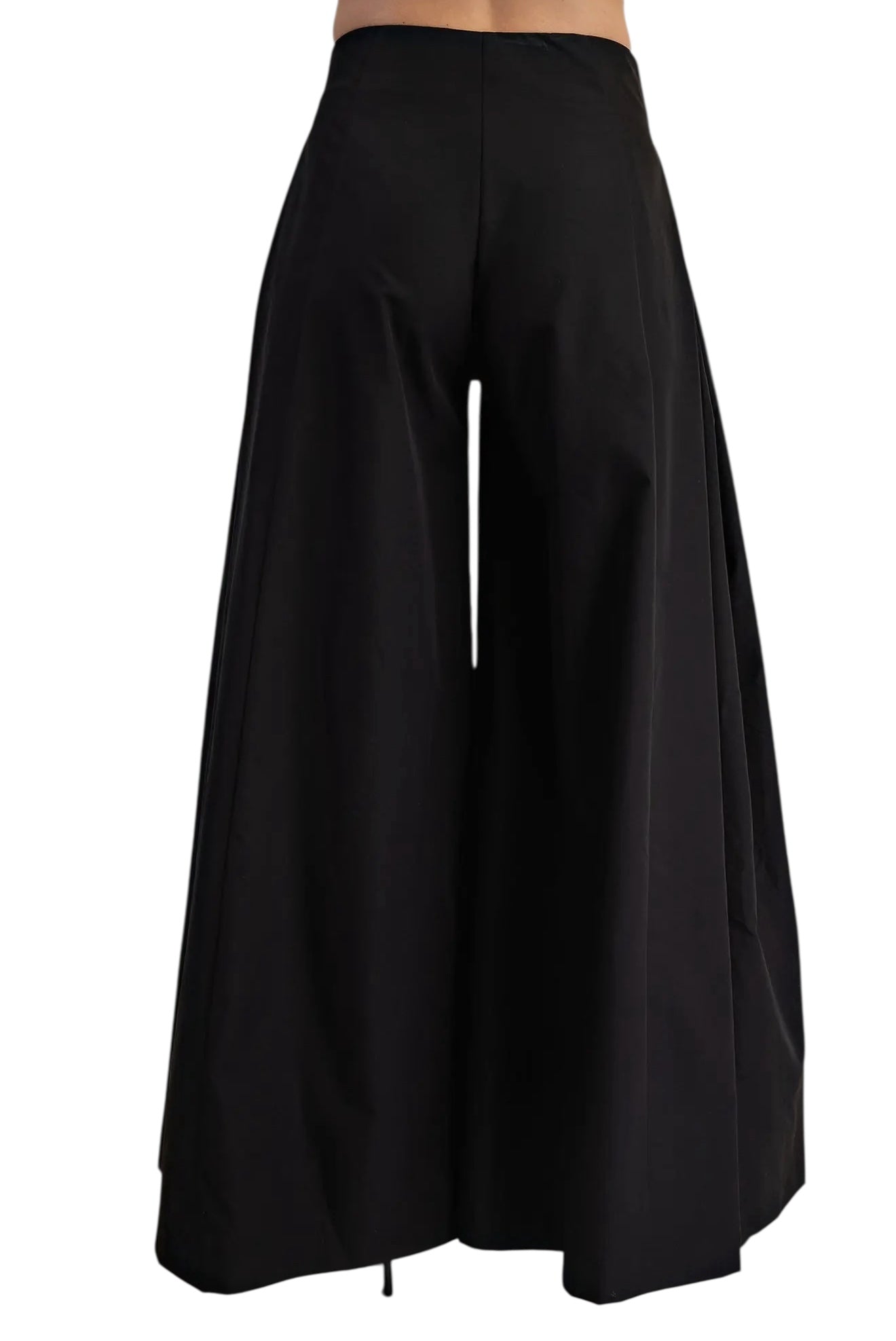 A-Line Palazzo Pant in Black