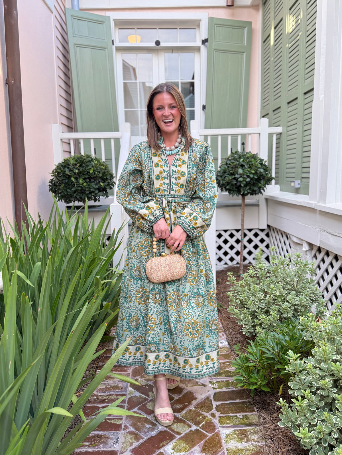 St Charles Midi in Green & Golden Daisy