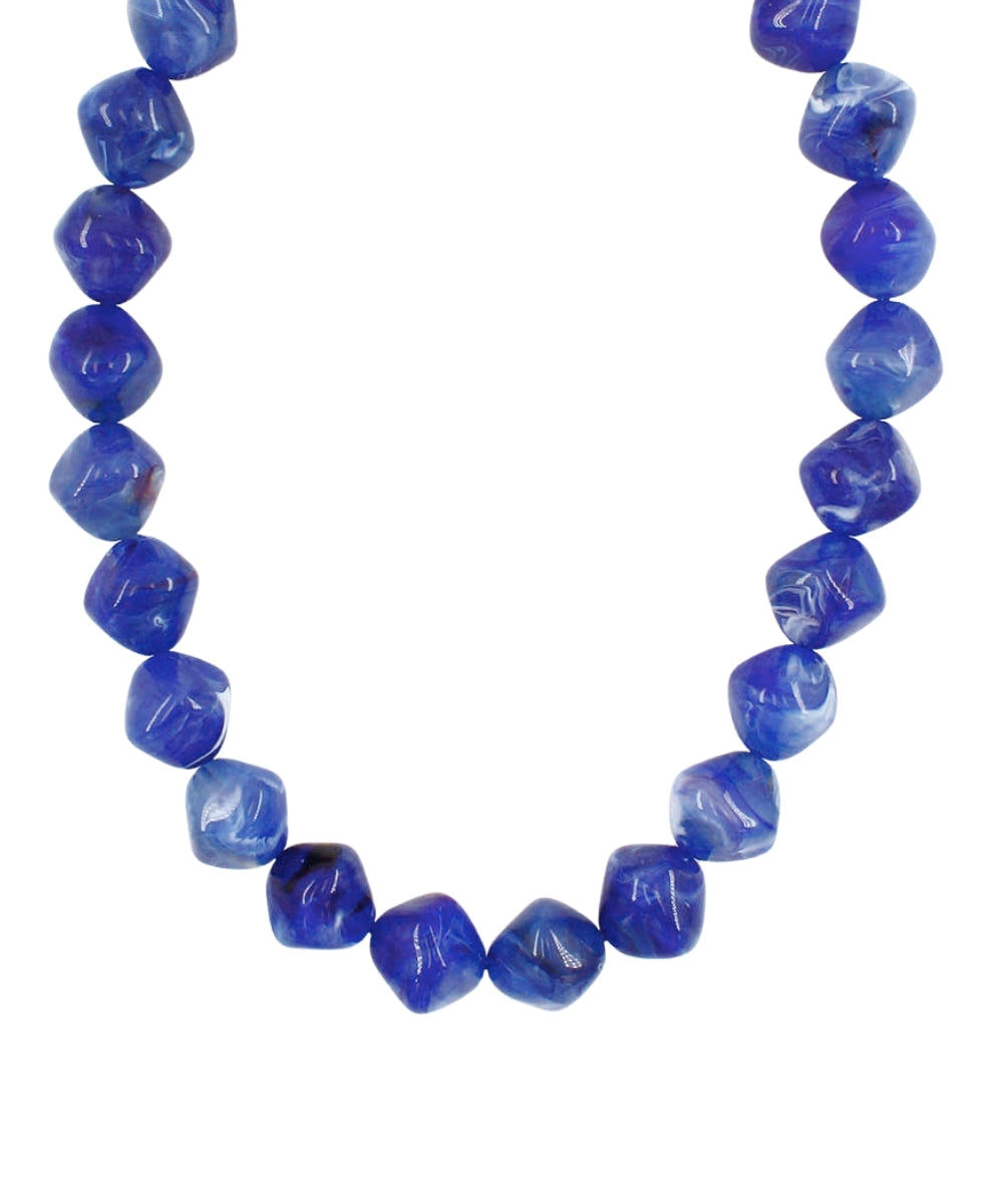 Turned Gem Necklace- 2 Colors