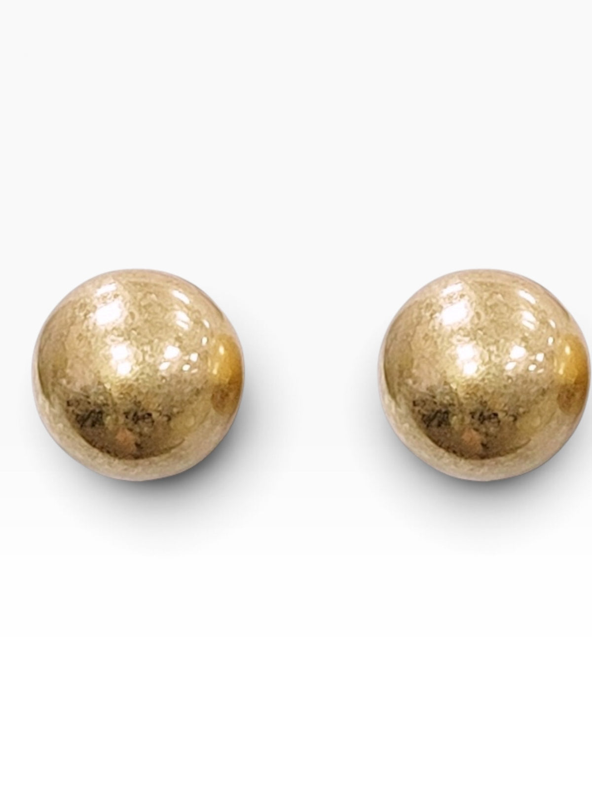 Matte Gold Studs