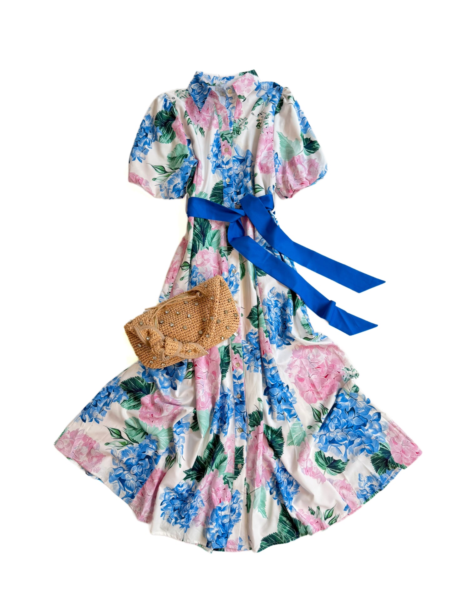 Belted Hydrangea Maxi