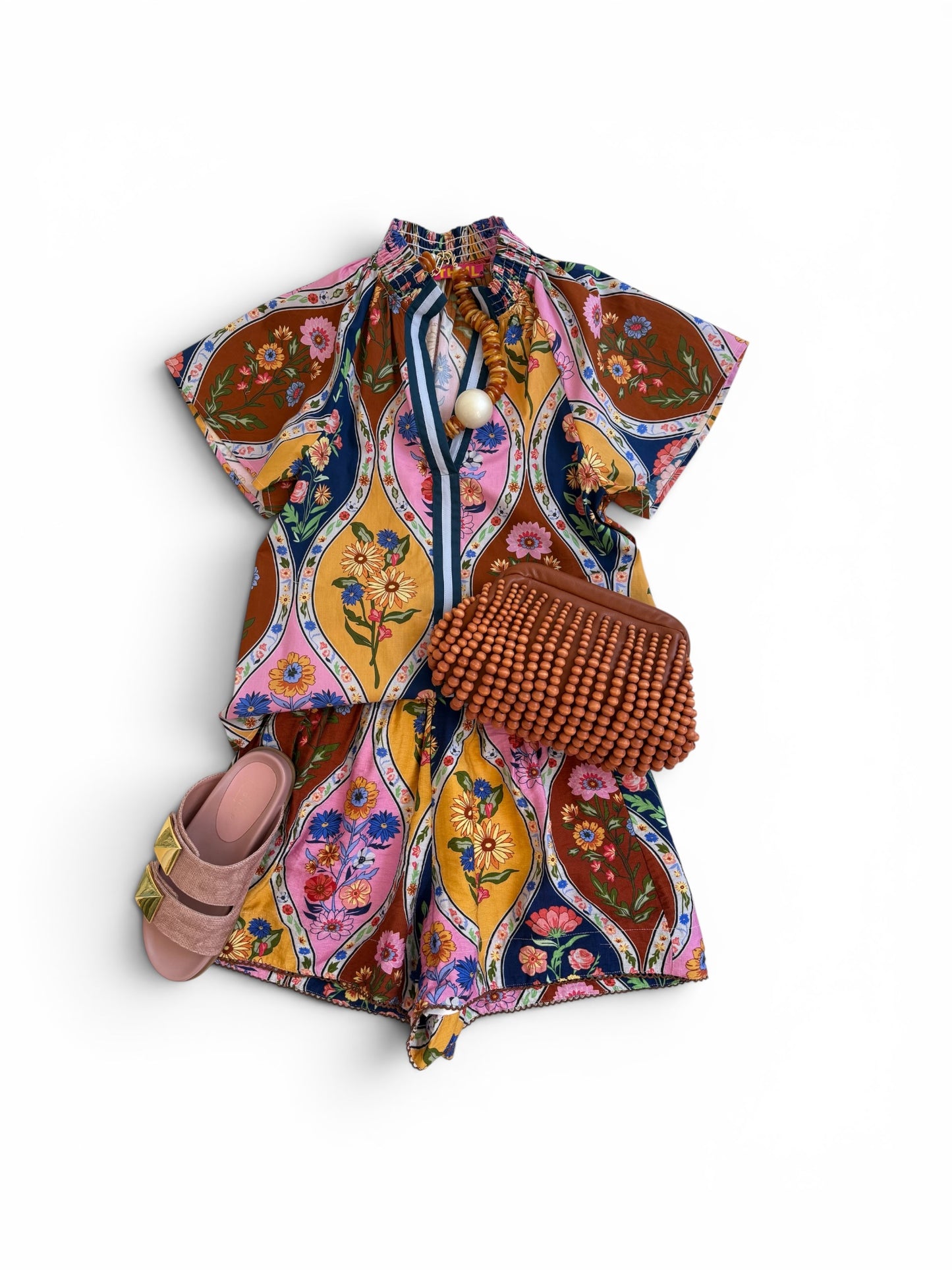 Floral Medallion Cotton Set