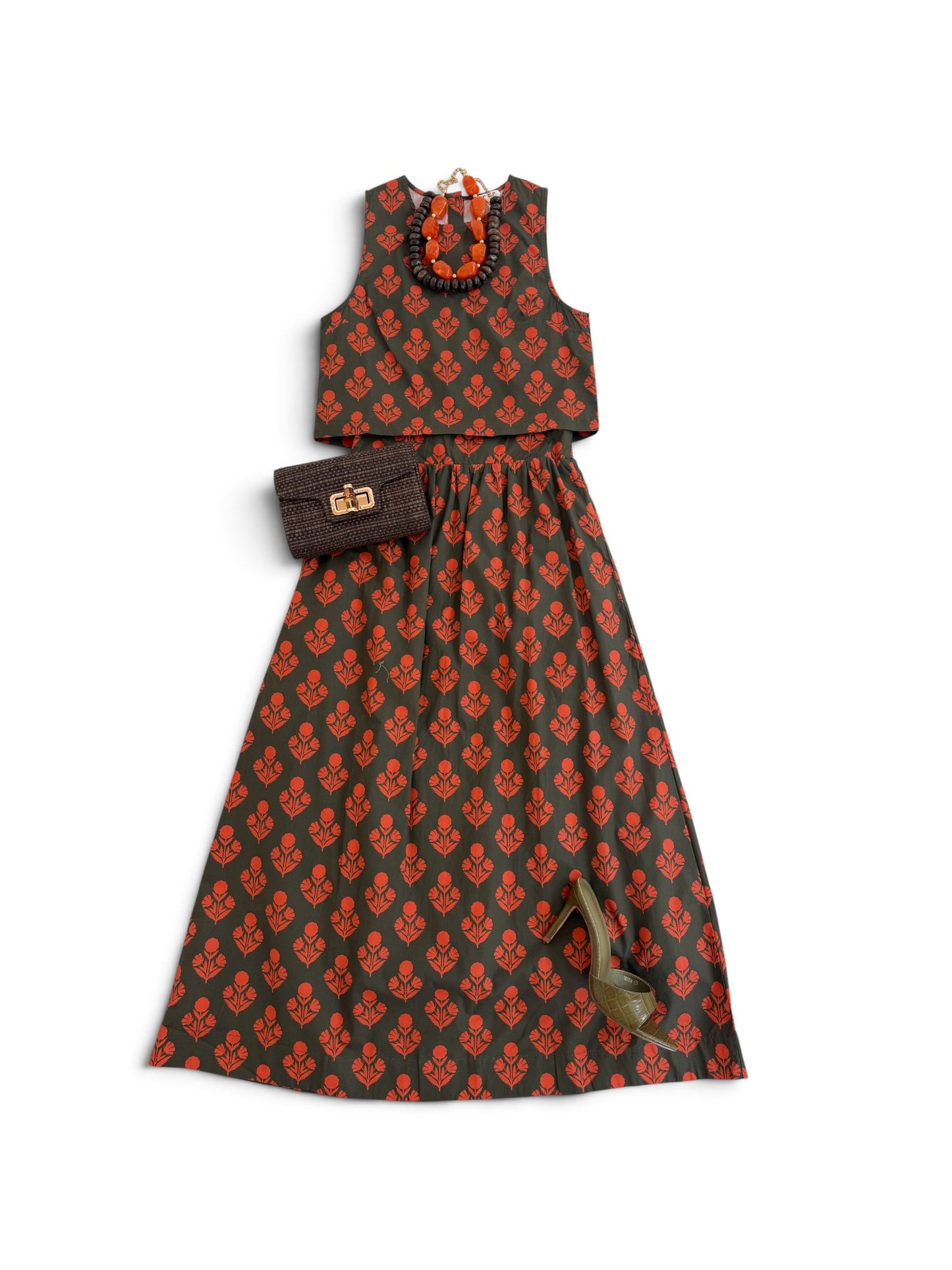 Olive & Orange Marigold Set