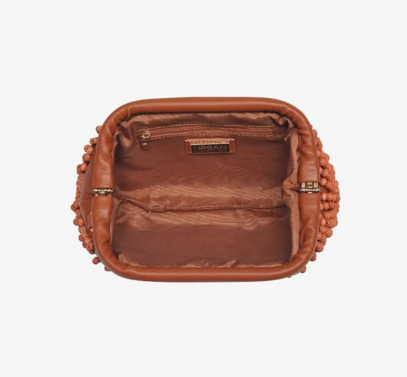 Wooden Bead Clutch