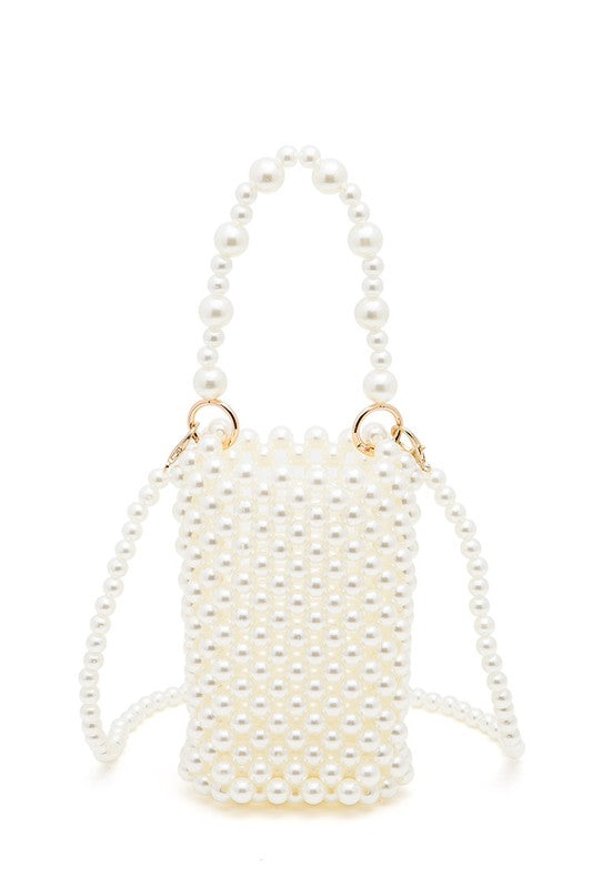 Pearl Top Handle Tote