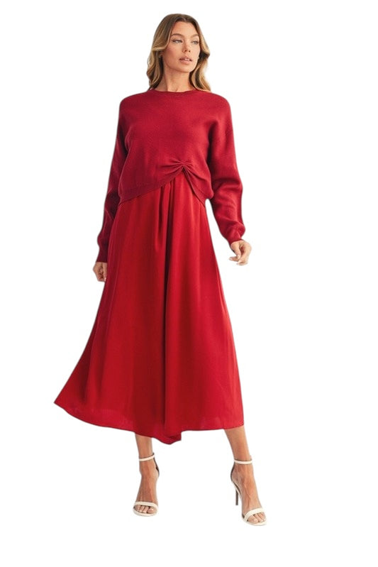 Side Knot Sweater- 2 Colors