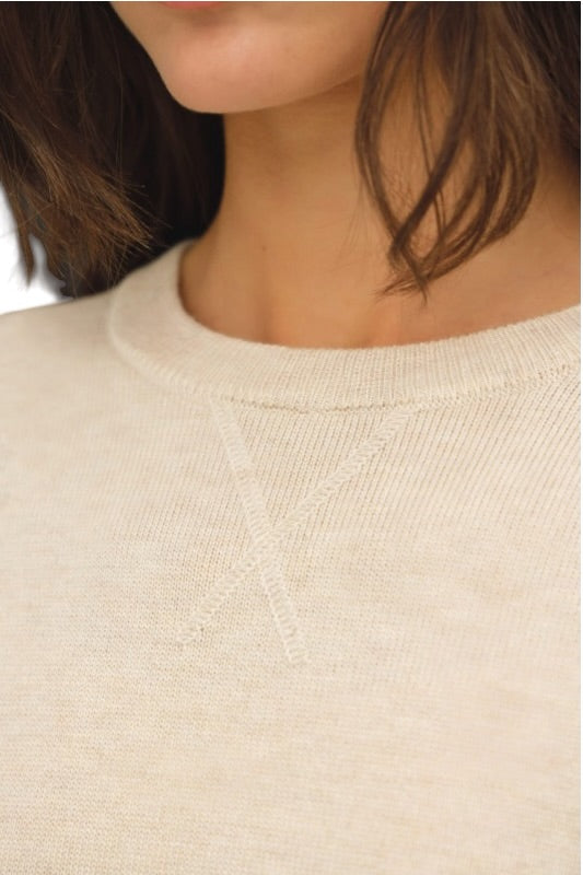 Knit Crewneck- 3 Colors