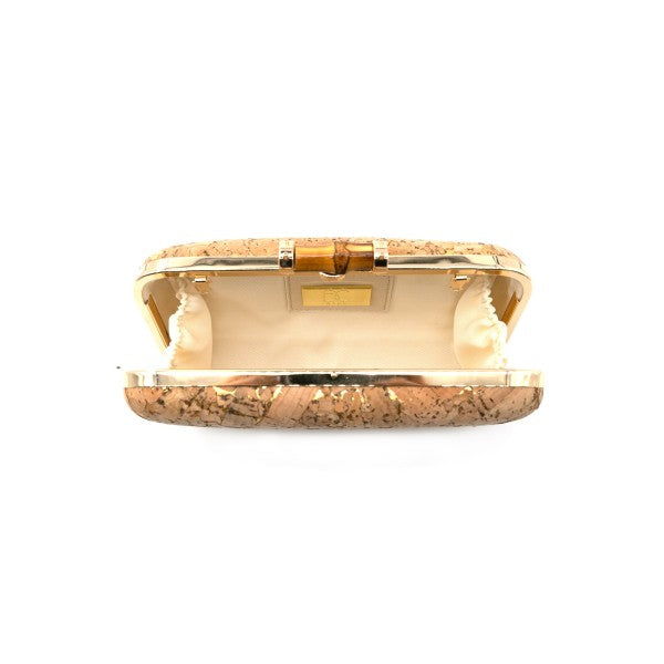 Cork & Bamboo Clutch