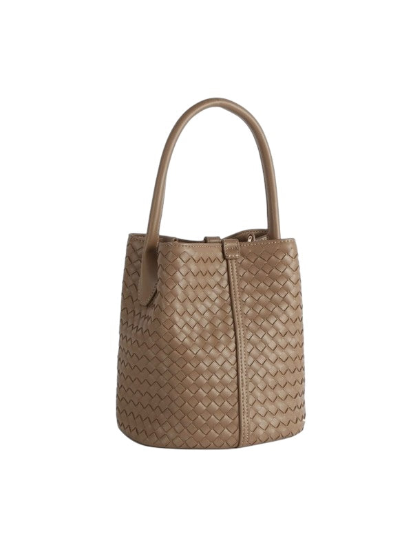 Woven Bucket Bag- 3 Colors