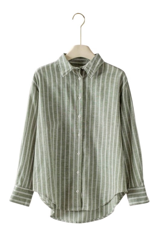Stripe Linen Oxford- 3 Colors