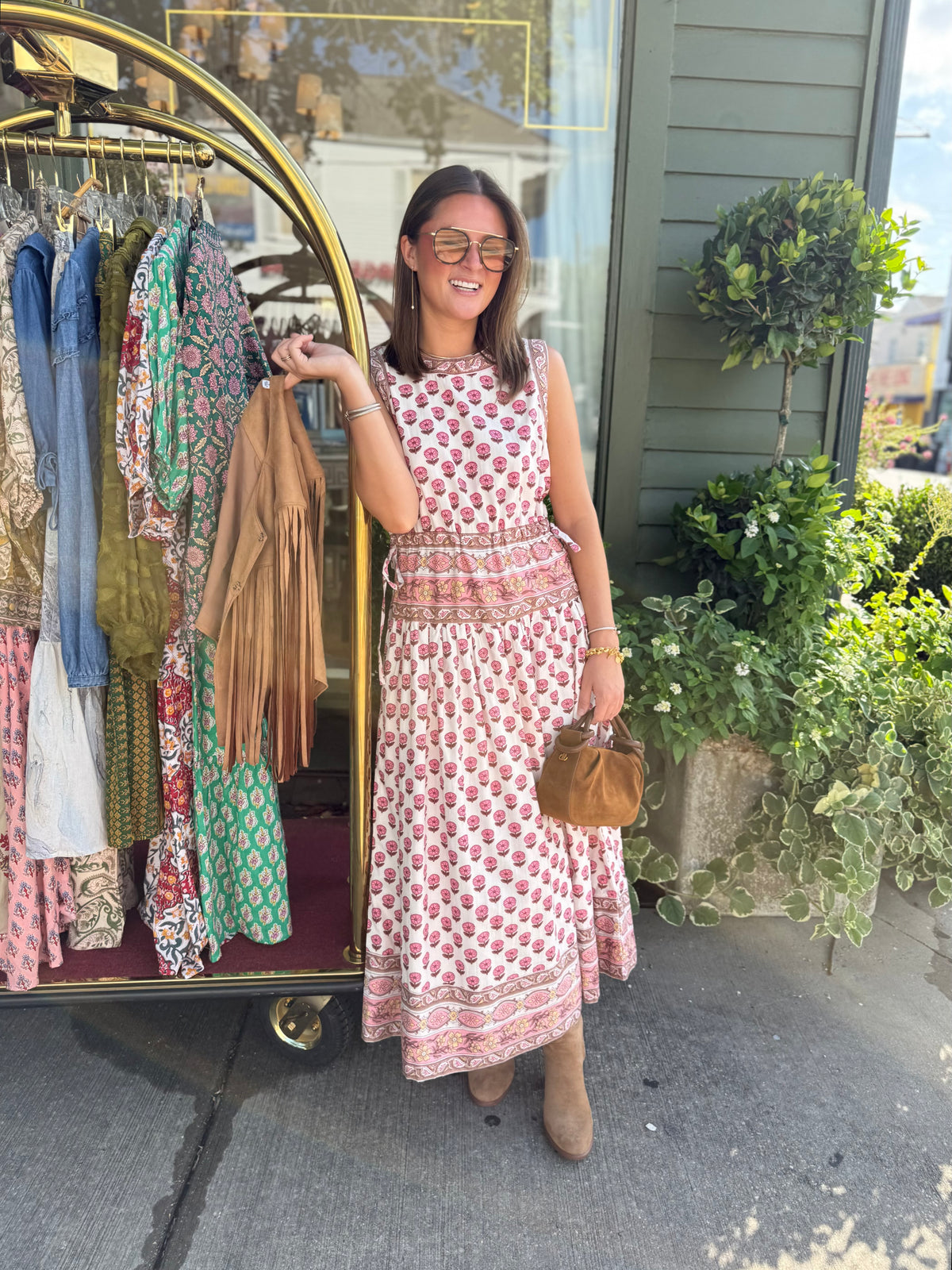 Arabella Drawstring Waist Midi