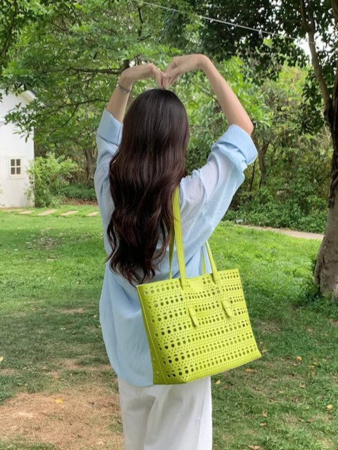 Perforated Tote- 2 Colors