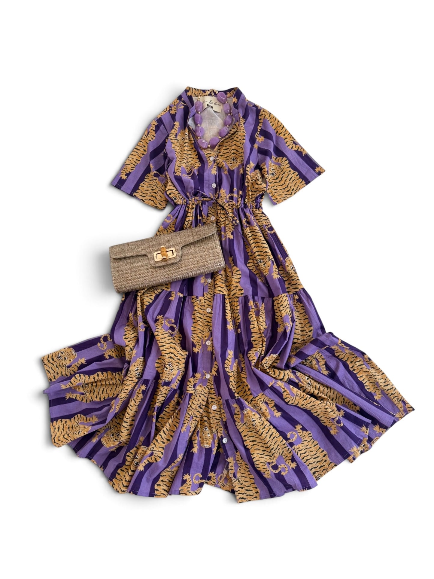 Carrollton Street Midi in Purple EOT