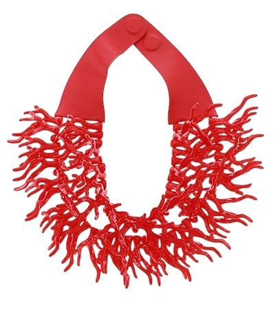 Coral Statement Necklace
